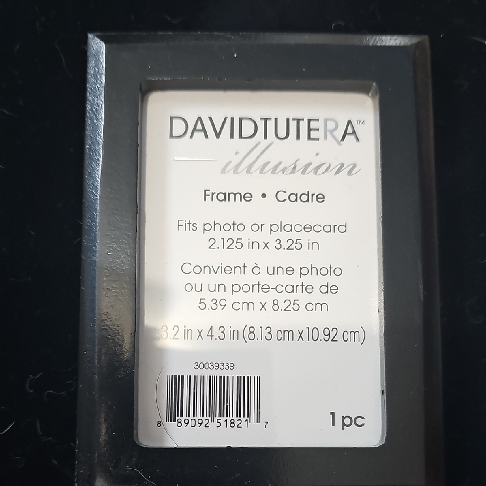 David Tutera Sleek Black Frame